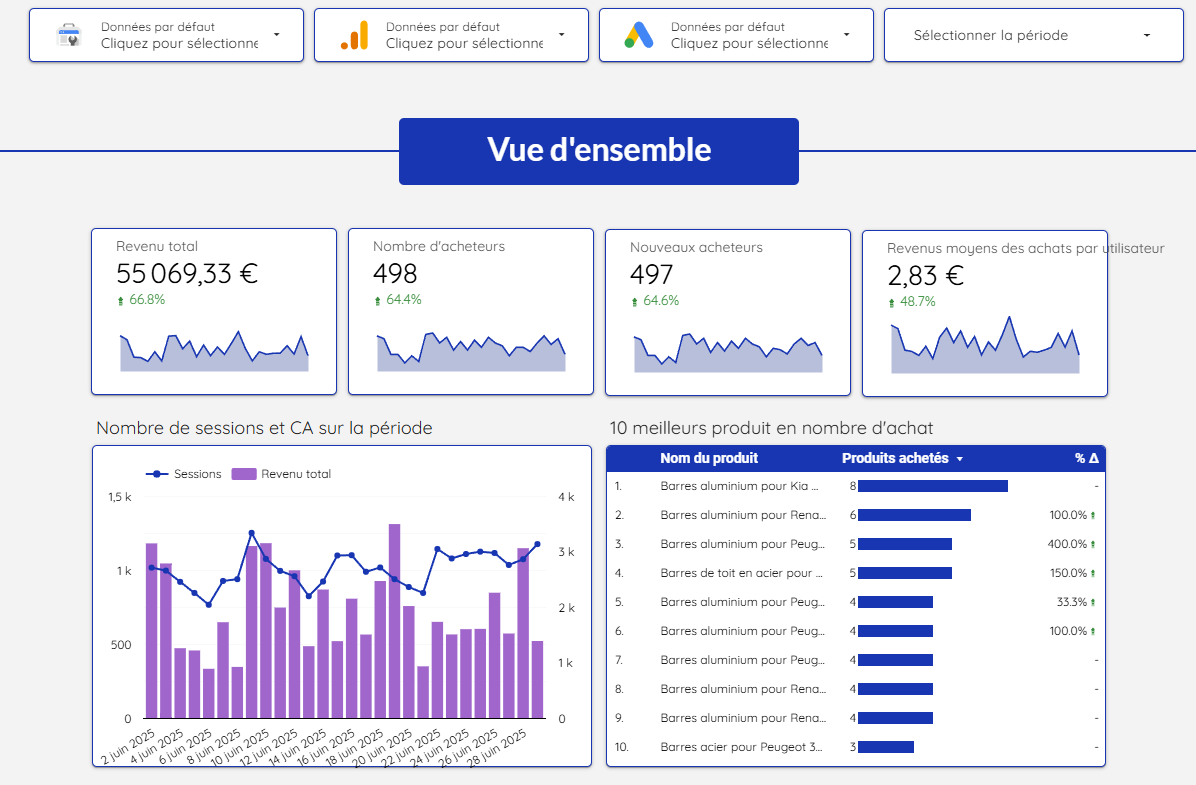Aperçu pré-audit SEO
